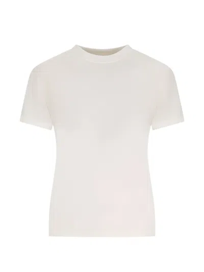 Magda Butrym Crew-neck Short-sleeve T-shirt In White