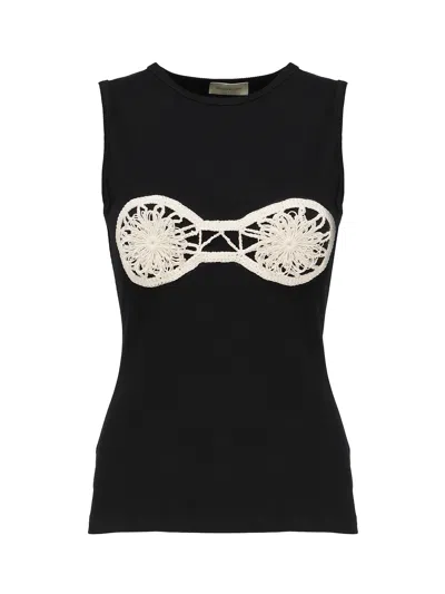 MAGDA BUTRYM CROCHET BRA TANK TOP