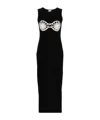 Magda Butrym Crochet-detailed Cotton Maxi Dress