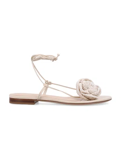 MAGDA BUTRYM MAGDA BUTRYM CROCHET FLOWER SANDAL