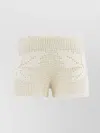 Magda Butrym Knitted Crochet Shorts