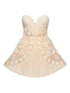 Magda Butrym Crochet-knit Mini Dress