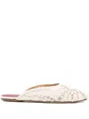 Magda Butrym Crochet-lace Mules In Pattern