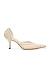 Magda Butrym Crochet Lace Pumps In White