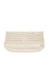 Magda Butrym Crochet Visor In Cream