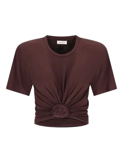 Magda Butrym Cropped T-shirt Clothing In Multi