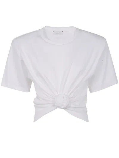 Magda Butrym Cropped T-shirt In White