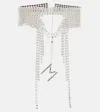 Magda Butrym Crystal-embellished Choker In Silver