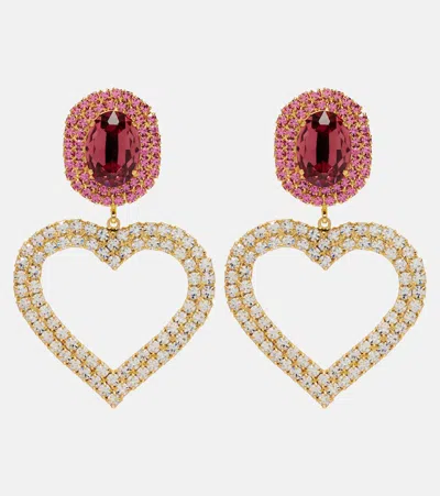 Magda Butrym Crystal-embellished Clip-on Earrings