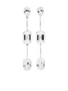 Magda Butrym Crystal-embellished Drop Earrings In Metallic