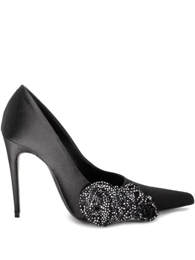 Magda Butrym Crystal-embellished Stiletto Heeled Pumps In Black
