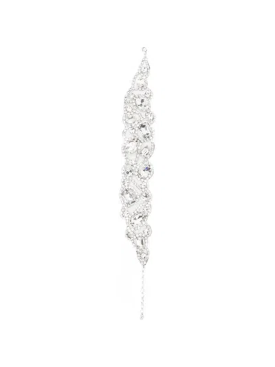 Magda Butrym Crystal-embellished Choker Necklace In Metallic