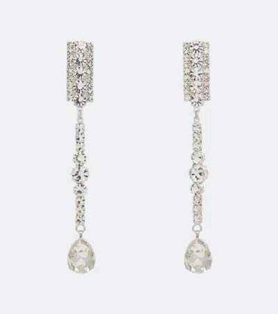 Magda Butrym Crystal-embellished Drop Earrings In Metallic
