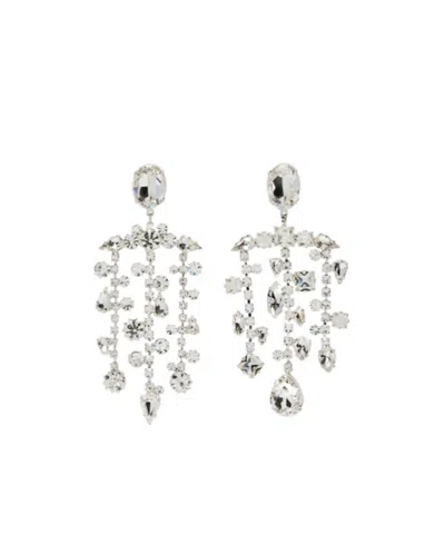 Magda Butrym Crystal-embellished Drop Earrings In Metallic