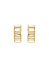Magda Butrym Curved Ear Cuff In Yellow
