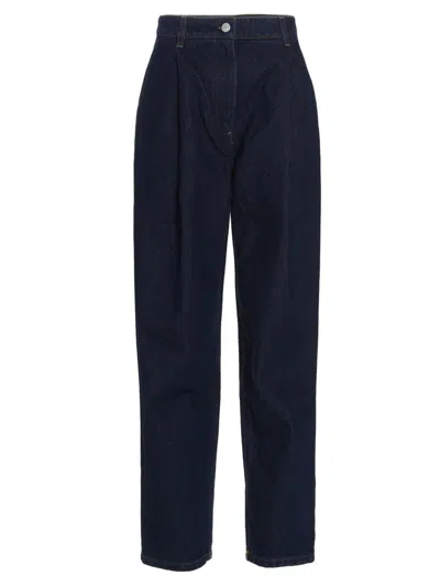Magda Butrym Dark Blue High Waist Jeans