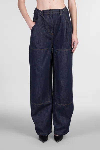 Magda Butrym Denim 04 Jeans In Blue Denim
