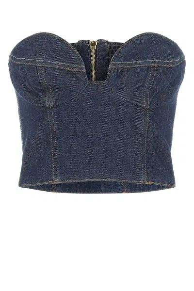 MAGDA BUTRYM DENIM BODICE
