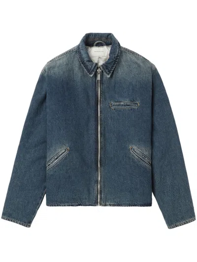Magda Butrym Klassische Jeansjacke In Blau