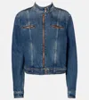 Magda Butrym Denim Jacket In Blue