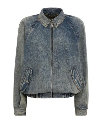Magda Butrym Denim Jacket In Black