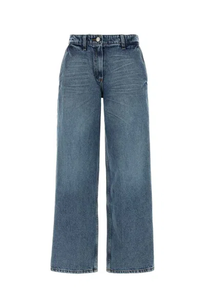 Magda Butrym Re26 Denim 03 Pants Dark Blue