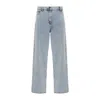 Magda Butrym Jeans In Denim Donna In Navy