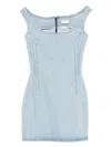 Magda Butrym Denim Mini Dress