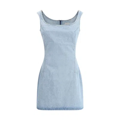 MAGDA BUTRYM DENIM MINI DRESS