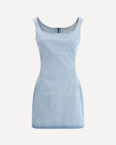 MAGDA BUTRYM DENIM MINI DRESS