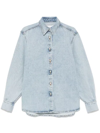 Magda Butrym Denim Shirt In 蓝色