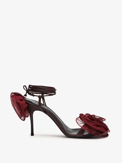 MAGDA BUTRYM MAGDA BUTRYM DOUBLE FLOWER SANDALS