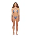 Magda Butrym Double-sided Stretch Bikini Top In Nude
