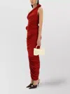 Magda Butrym Draped Asymmetric Midi Skirt