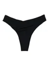 Magda Butrym Draped Bikini Bottom In Black