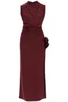 Magda Butrym Agda Dress 25 In Bordeaux