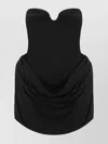 Magda Butrym Gathered Corset Jersey Minidress