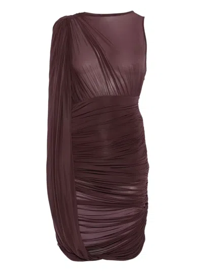 Magda Butrym Draped One-shoulder Dress