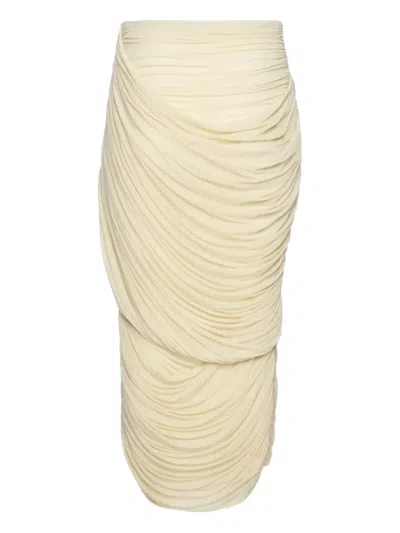 MAGDA BUTRYM DRAPED SKIRT