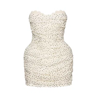Pre-owned Magda Butrym Dress 'cream' | White | Women's Size 40