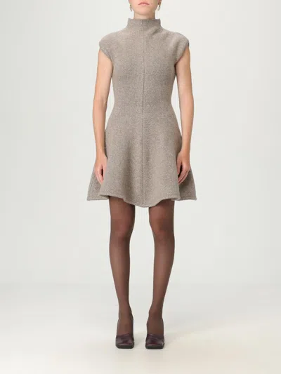 Magda Butrym Dress  Woman Color Beige In Gray