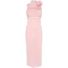 Magda Butrym Floral Embellishment Midi Dress
