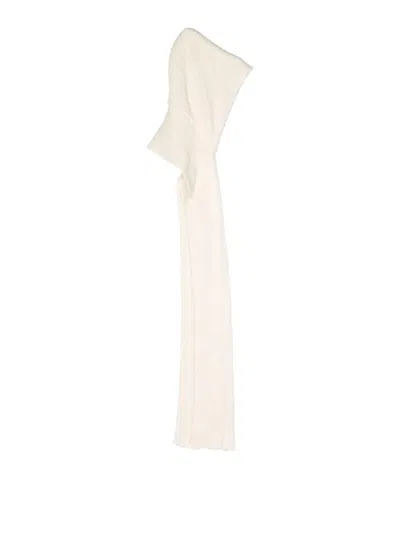 Magda Butrym Dzianina Hood Knit In Beige