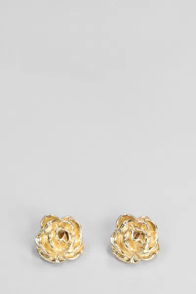 MAGDA BUTRYM EARRINGS 01 IN GOLD BRASS