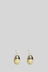 Magda Butrym Earrings 11 In Gold Brass In Gold