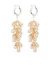 Magda Butrym Pearl Drop Design Earrings For Everyday Wear In Metallic