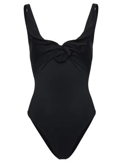 Magda Butrym Elegant Mini Swimwear For Women - Ss26 Collection In Black
