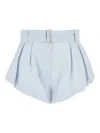 Magda Butrym Embroidered Cotton Shorts
