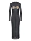 Magda Butrym Embroidered Maxi Dress