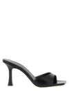 Magda Butrym 75mm Square-toe Flared-heel Mules In Black